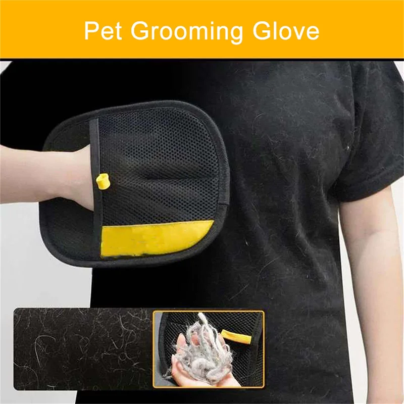 Pet Hair Remover Brush - Перчатки для удаления шерсти домашних животных: