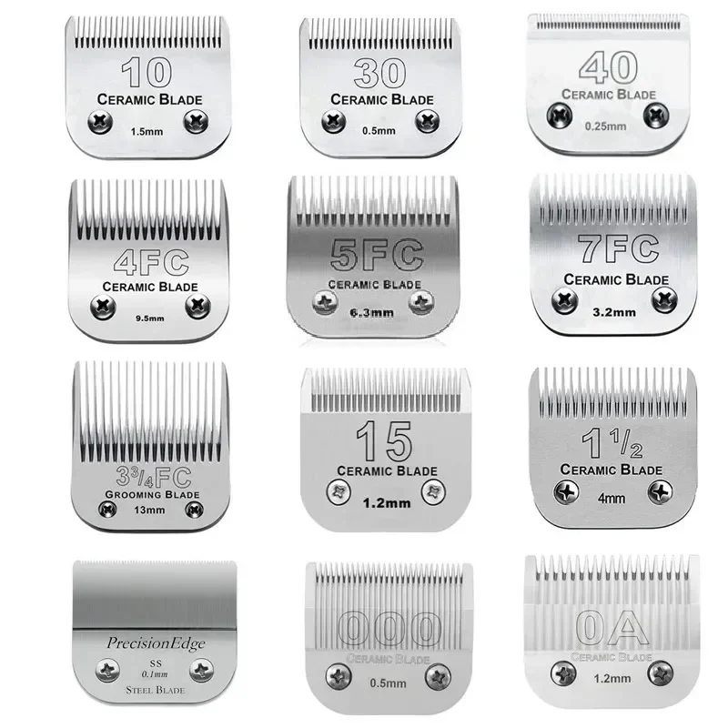 Dog Grooming Clippers - Профессиональное съемное керамическое лезвие для ухода