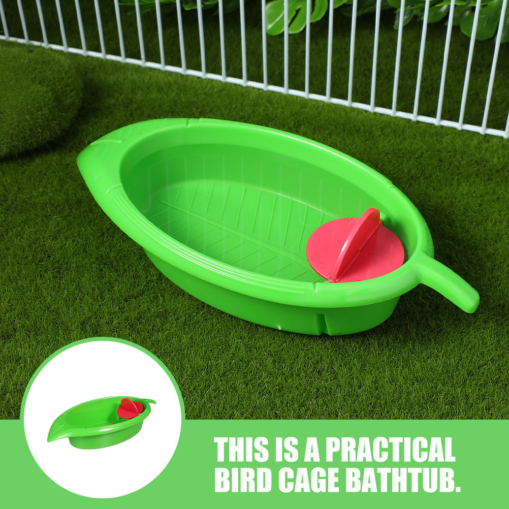 2 шт. пластиковых ванночек для – обзор и цена Bird Cage Parrot