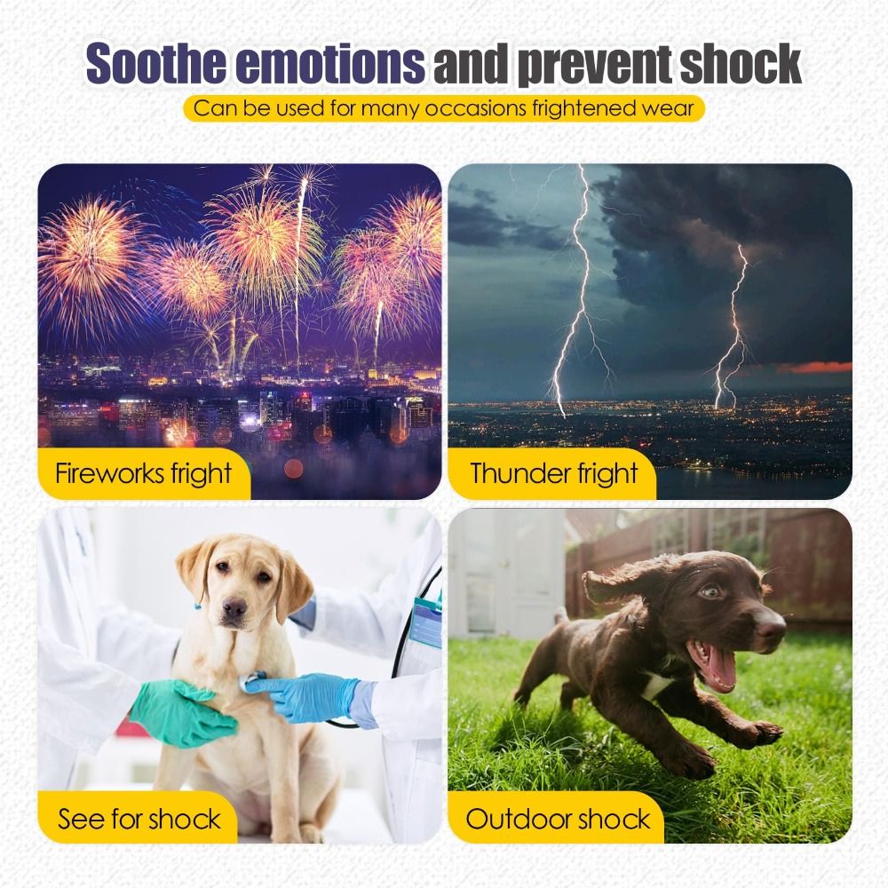 Шумопоглощающая успокаивающая  – обзор и цена Dog Anxiety Vest