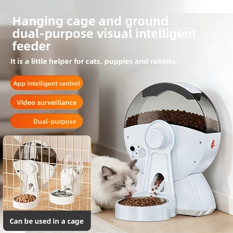 Умная кормушка для домашних жи – обзор и цена Automatic Pet Feeder