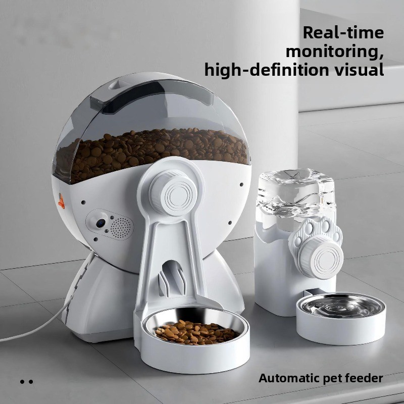 Умная кормушка для домашних жи – обзор и цена Automatic Pet Feeder