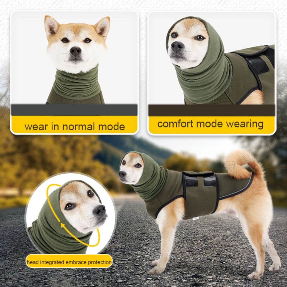 Эластичный светоотражающий вет – обзор и цена Dog Anxiety Vest