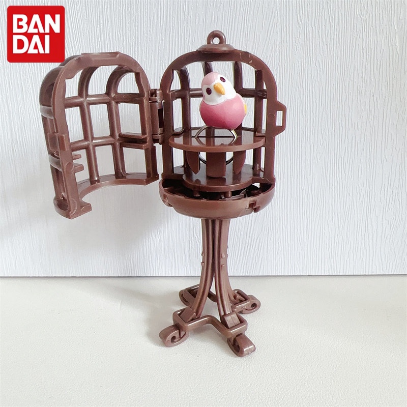 Коллекционная игрушка-гашапон  – обзор и цена Bird Cage Parrot