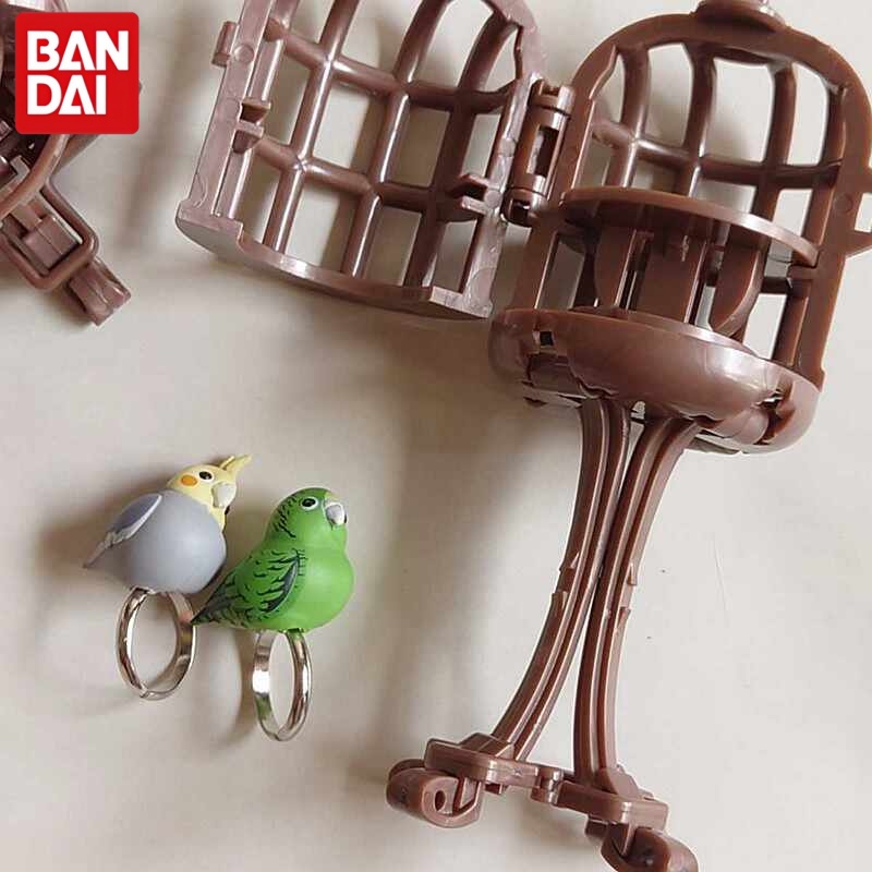 Коллекционная игрушка-гашапон  – обзор и цена Bird Cage Parrot