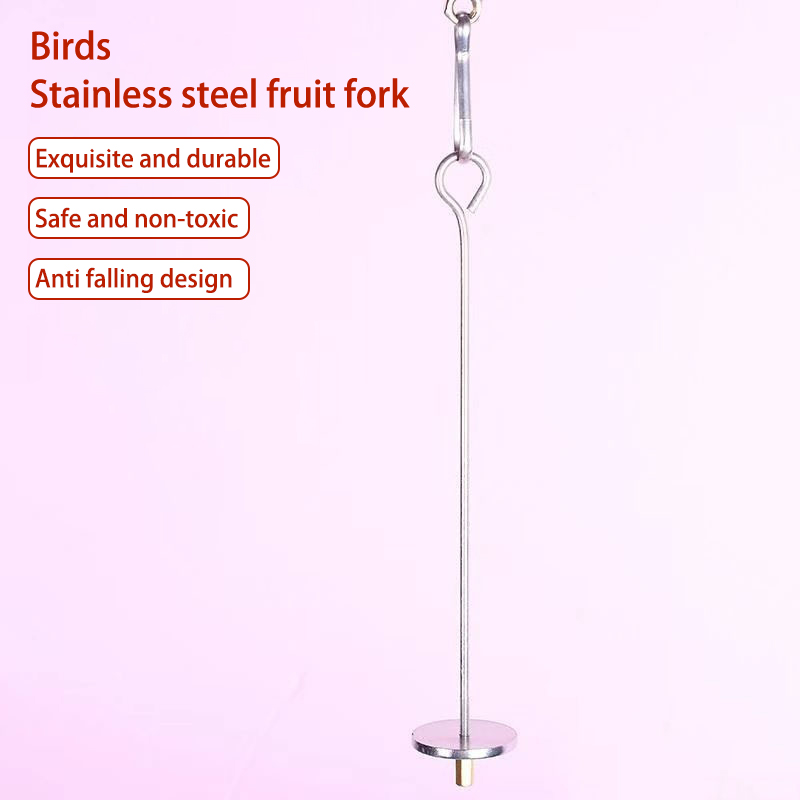 Вилка для фруктов, из нержавею – обзор и цена Bird Cage Parrot
