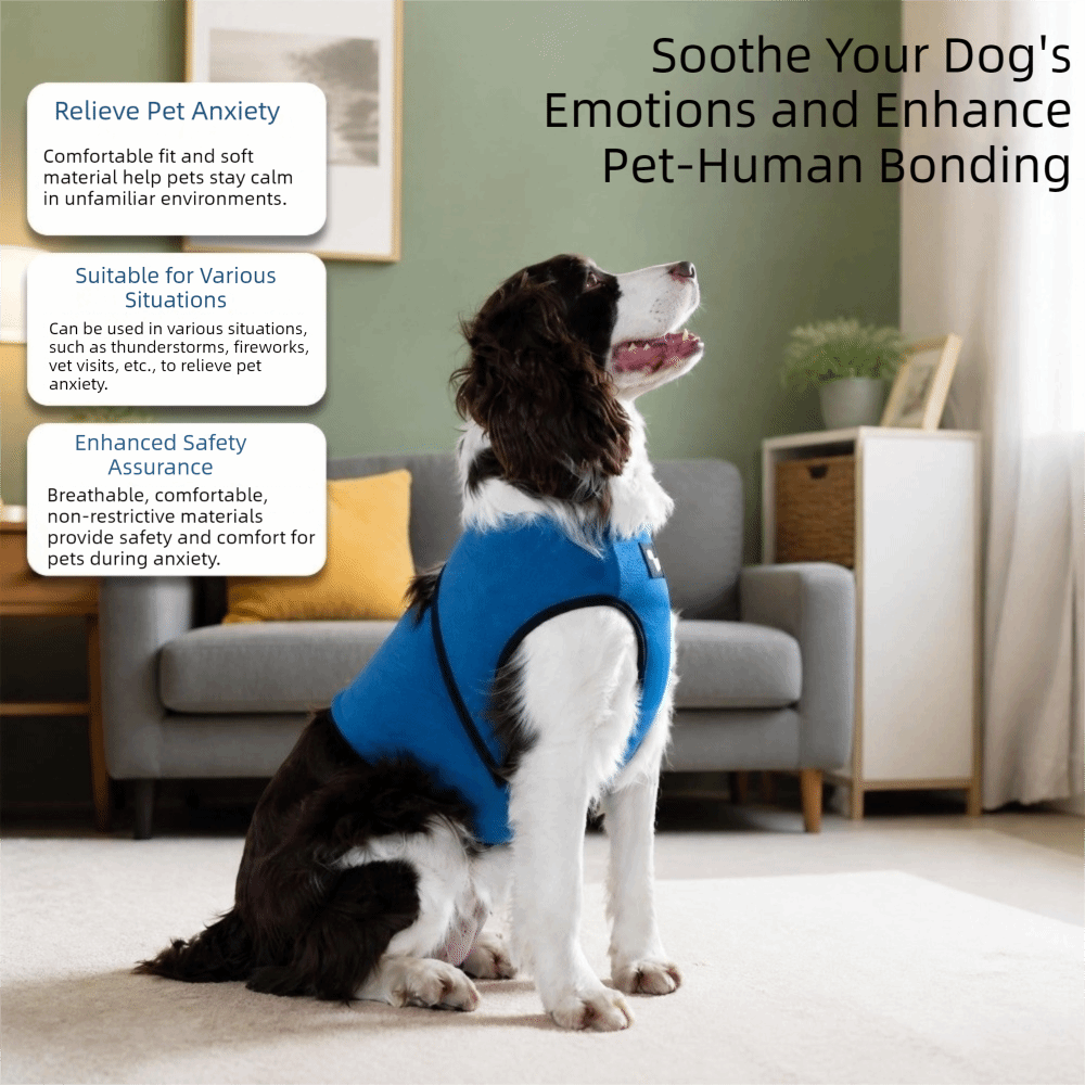 Дышащая успокаивающая жилетка  – обзор и цена Dog Anxiety Vest