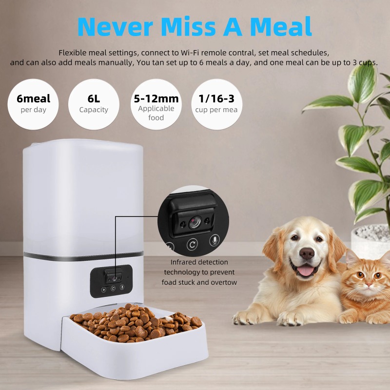 【2026】Умная автоматическая кор – обзор и цена Automatic Pet Feeder