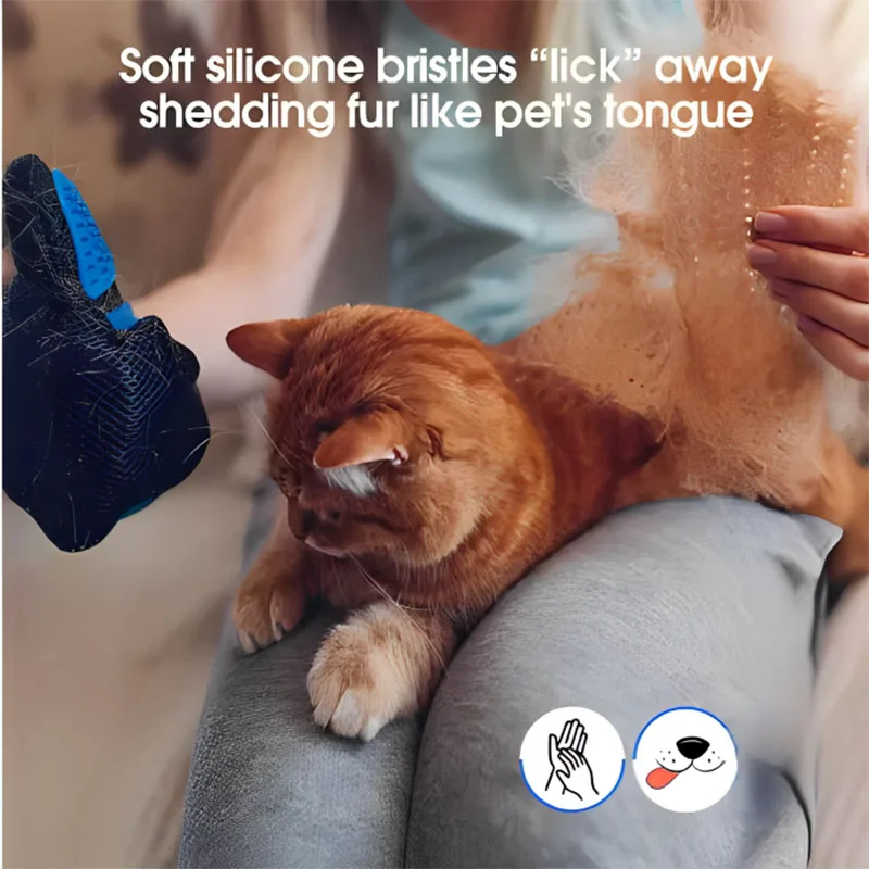 Перчатка-щетка для удаления ше – обзор и цена Pet Hair Remover Brush