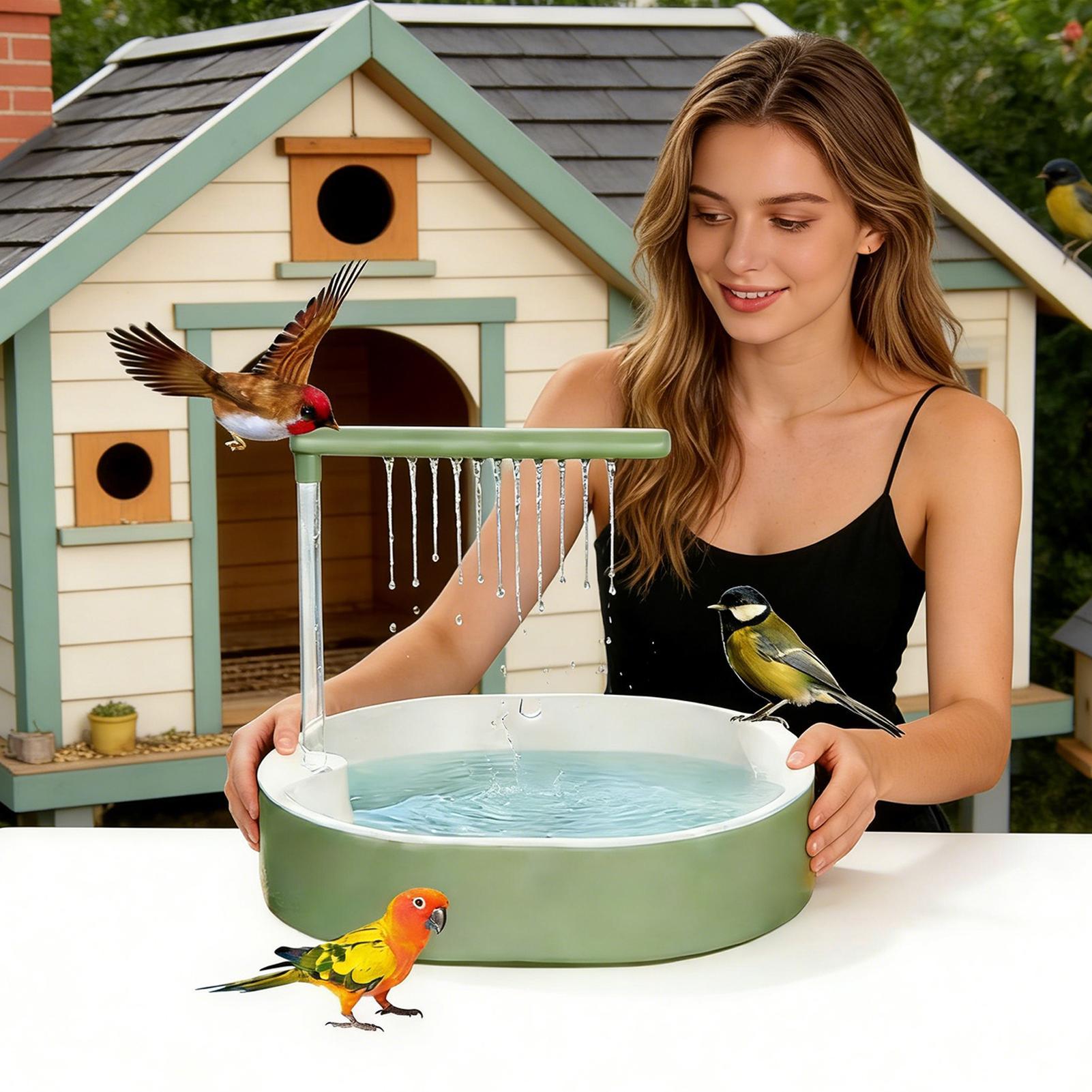 Фонтан-купель для птиц в клетк – обзор и цена Bird Cage Parrot