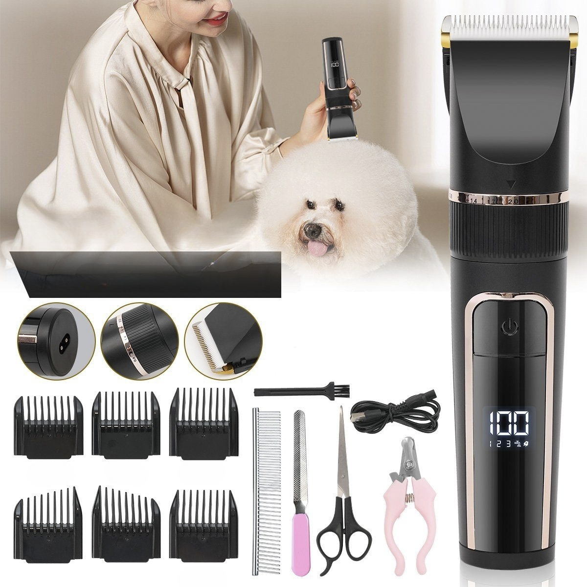 Усовершенствованная малошумная – обзор и цена Pet Supplies Grooming Hours